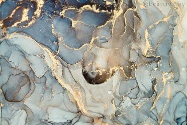 Фотообои De-Art Оникс блакитный